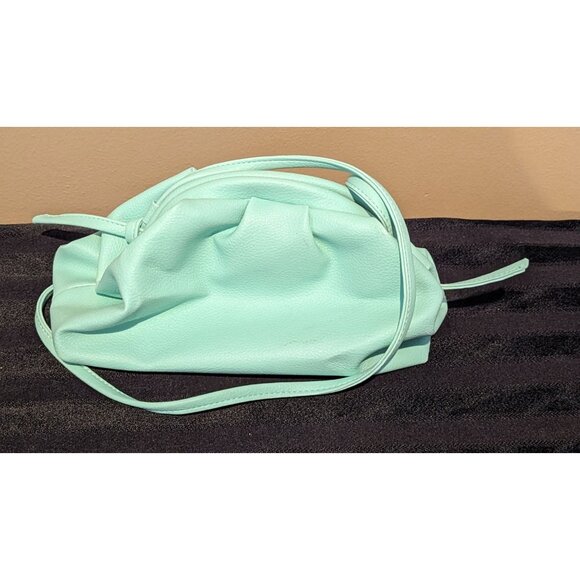 Darphin Paris Shoulder Handbag Purse Green Bag - Picture 2 of 3